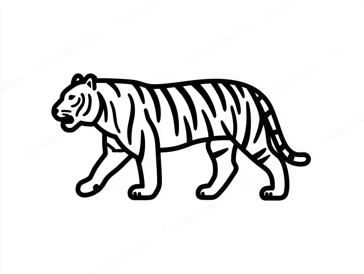 Tiger Vector Graphic preview