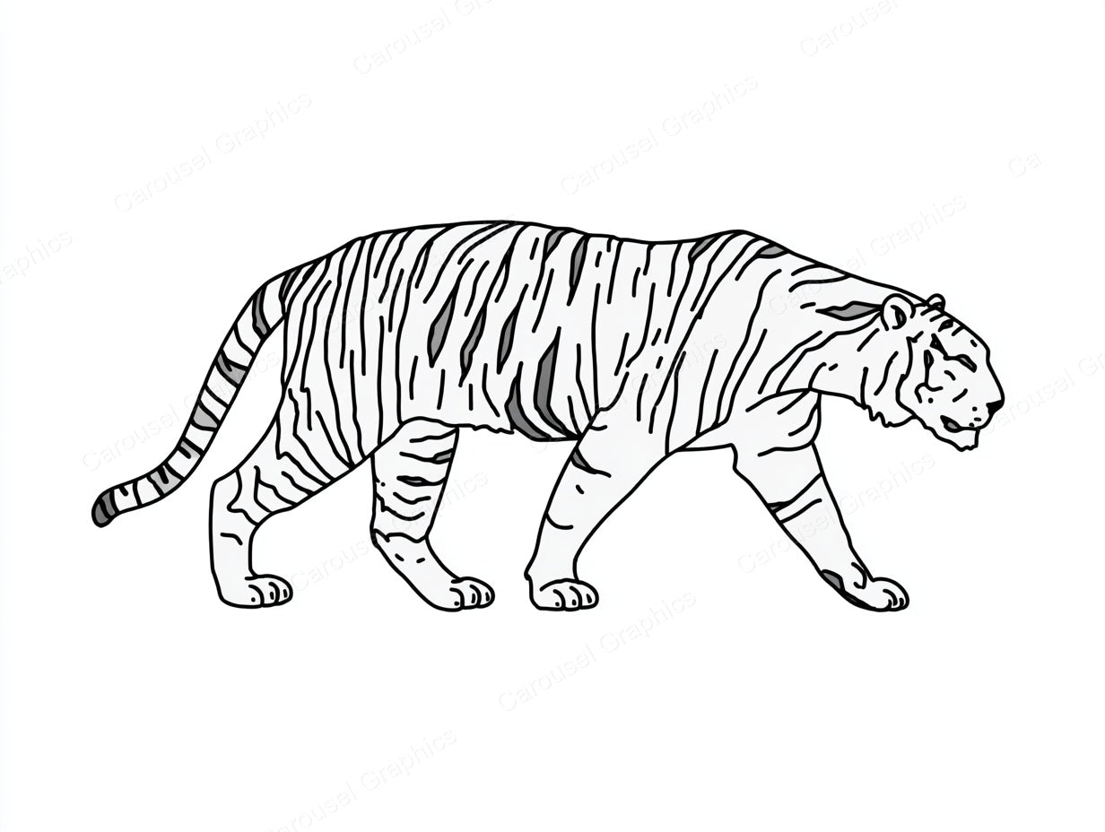 Tiger Vector Graphic preview