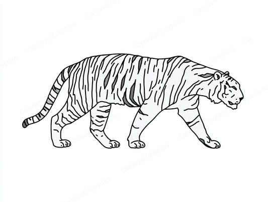 Tiger Vector Graphic preview