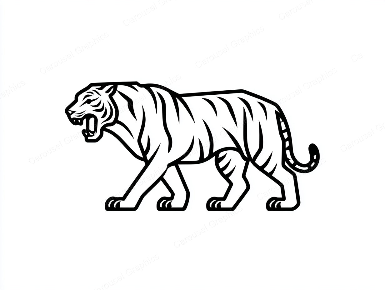 Tiger Vector Graphic preview