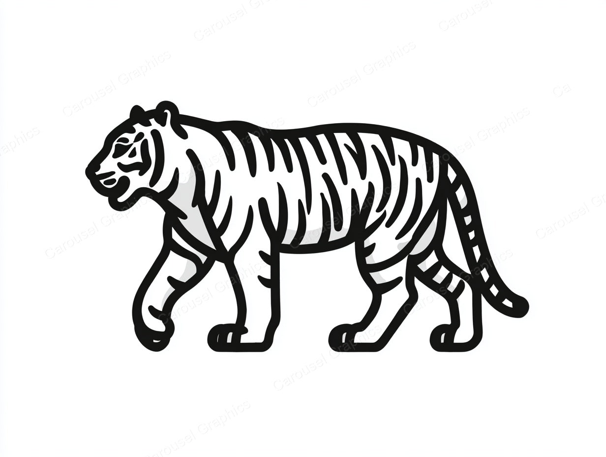 Tiger Vector Graphic preview