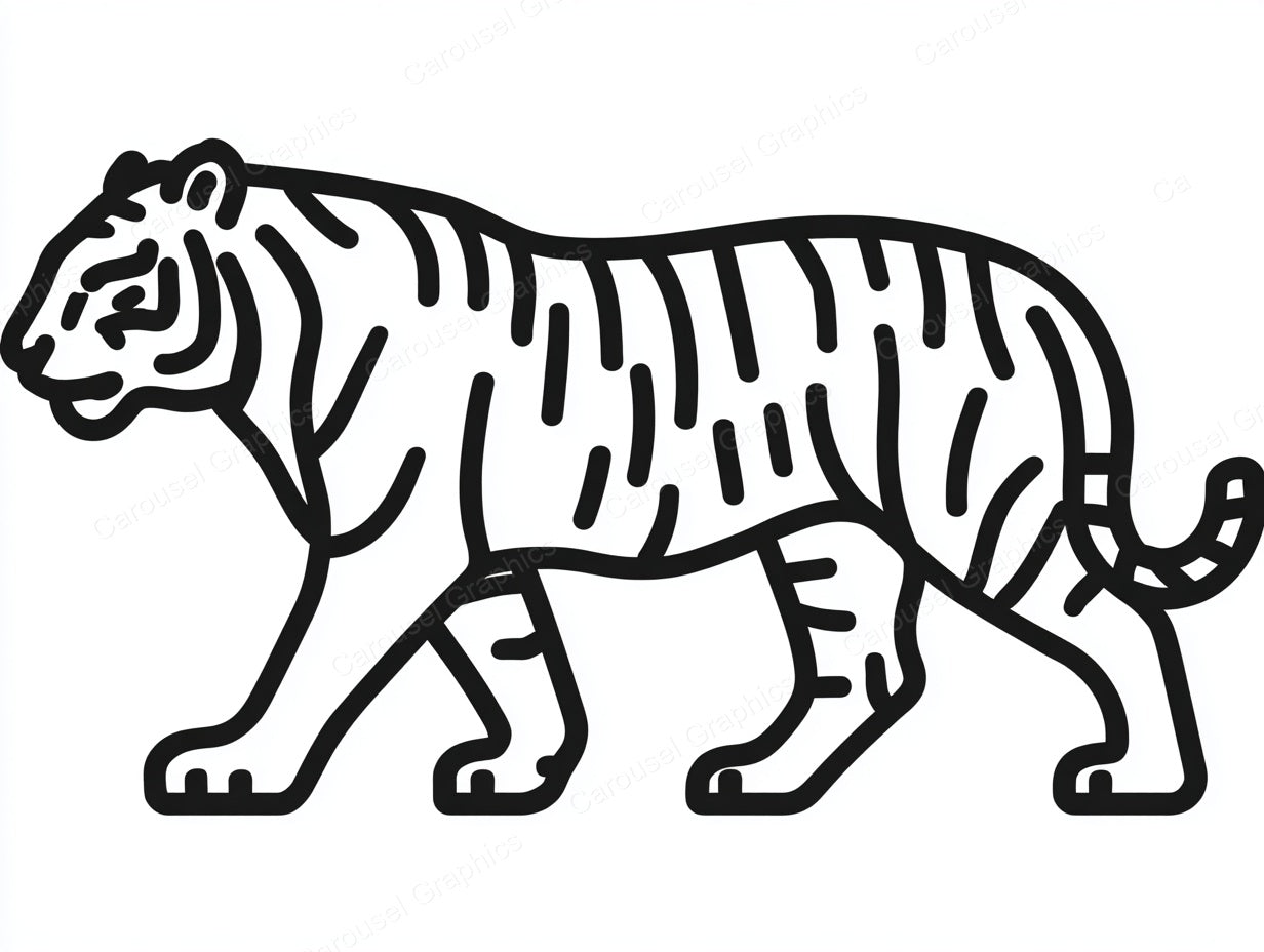 Tiger Vector Graphic preview