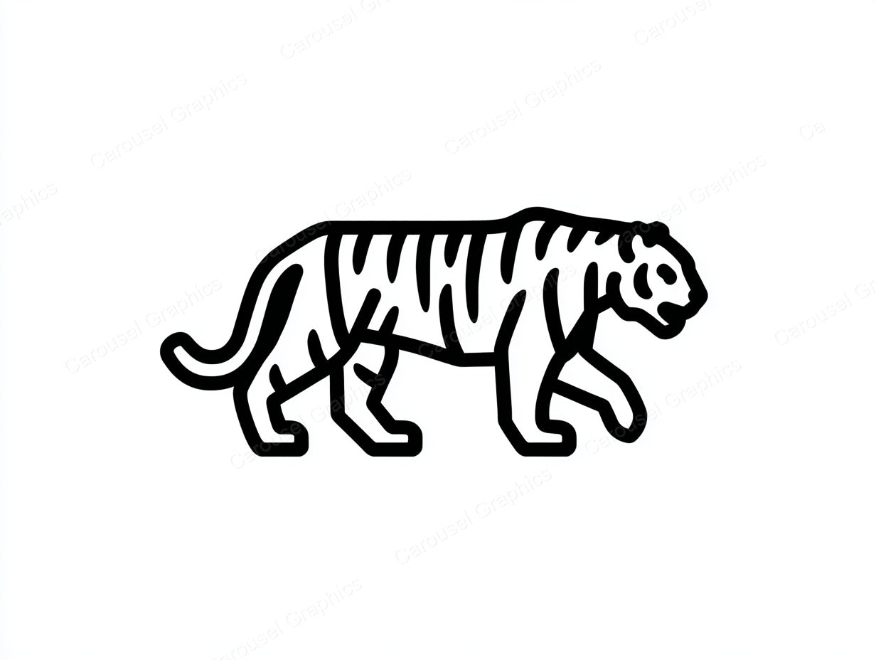 Tiger Vector Graphic preview