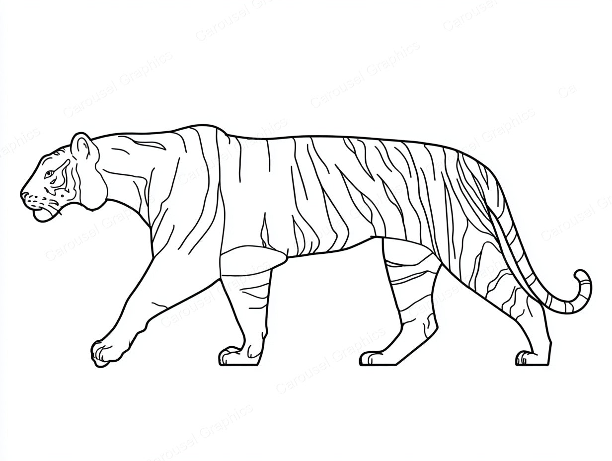 Tiger Vector Graphic preview