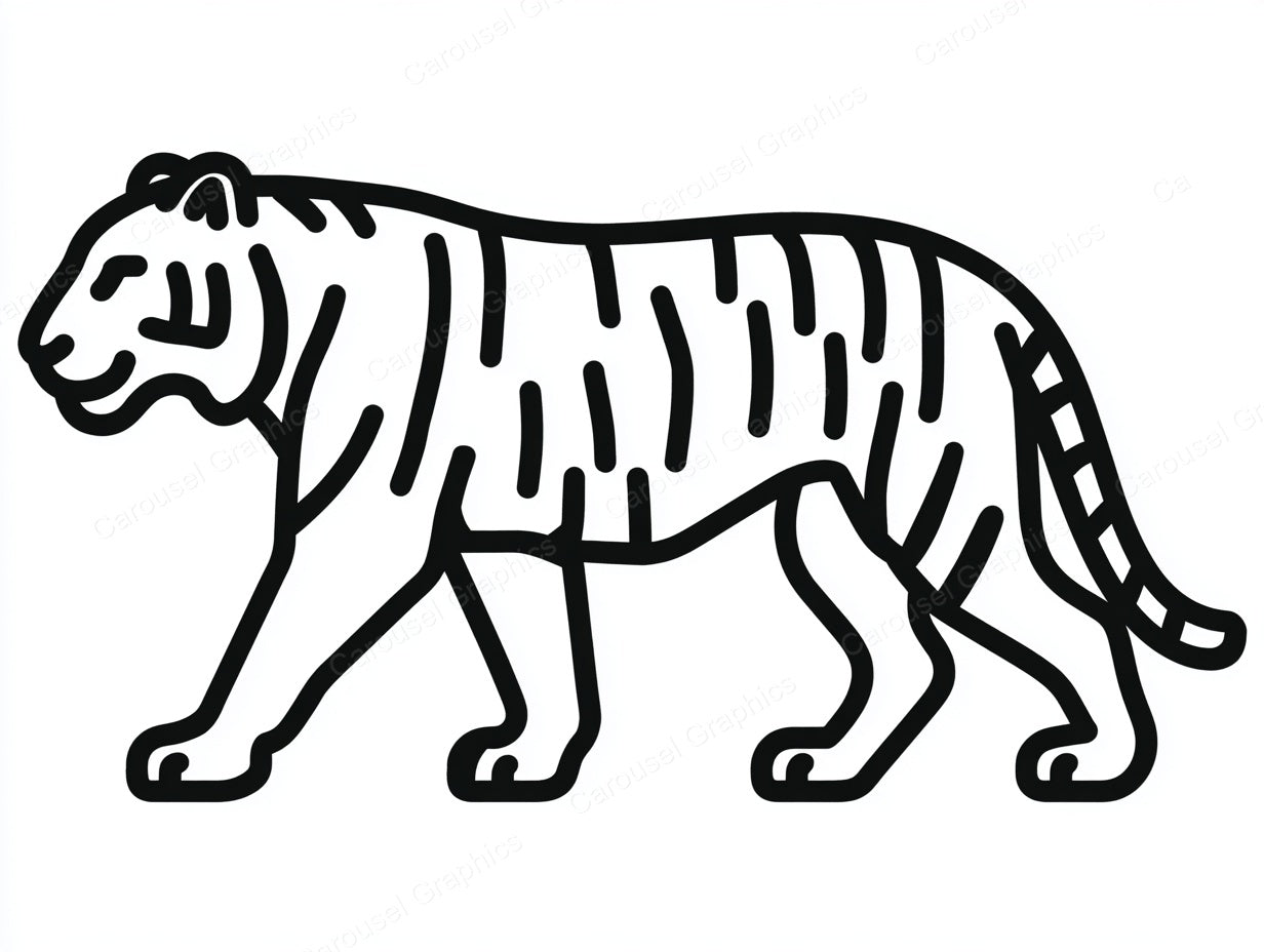 Tiger Vector Graphic preview
