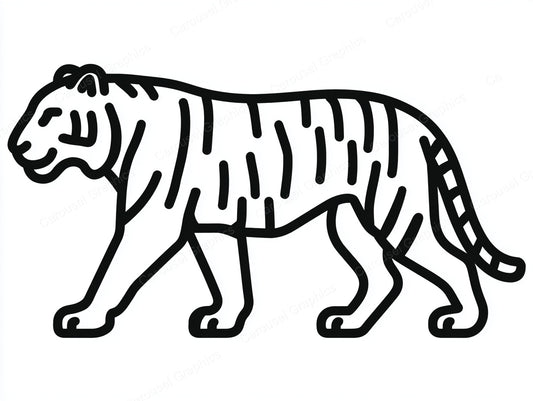Tiger Vector Graphic preview