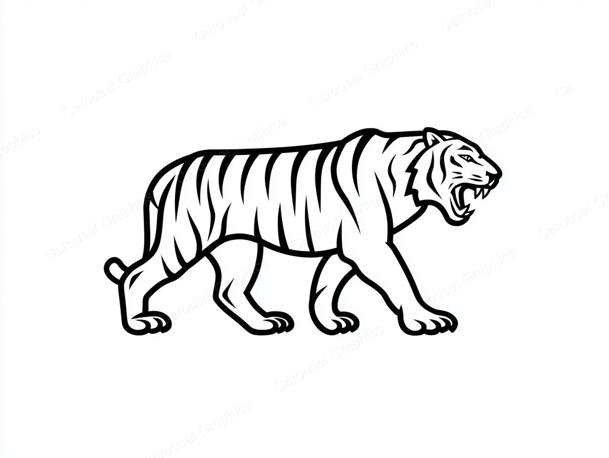 Tiger Vector Graphic preview