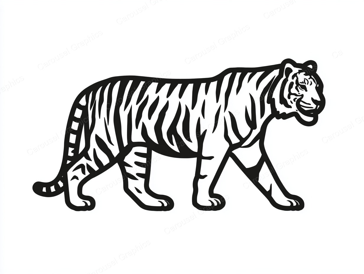 Tiger Vector Graphic preview