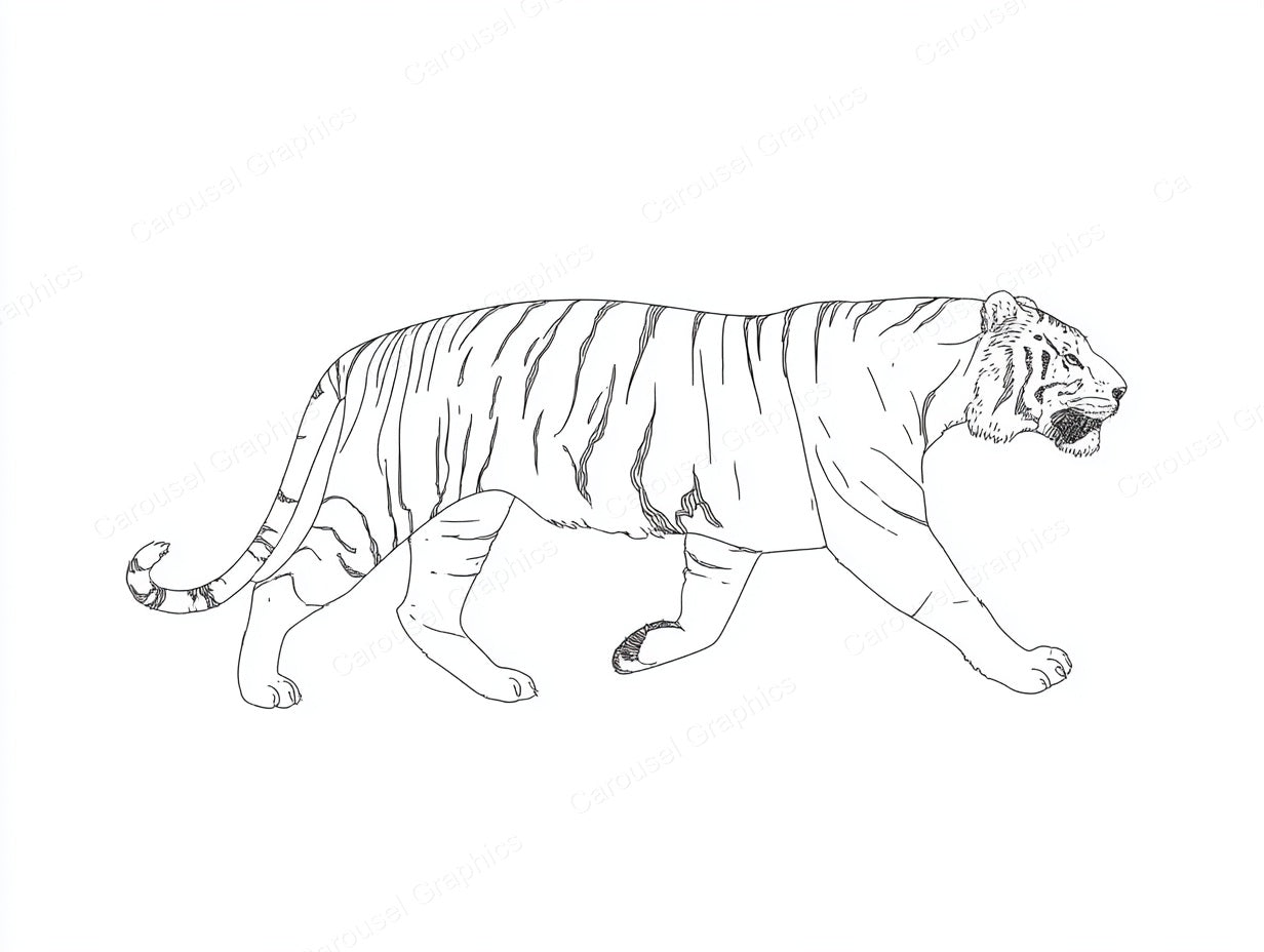 Tiger Vector Graphic preview