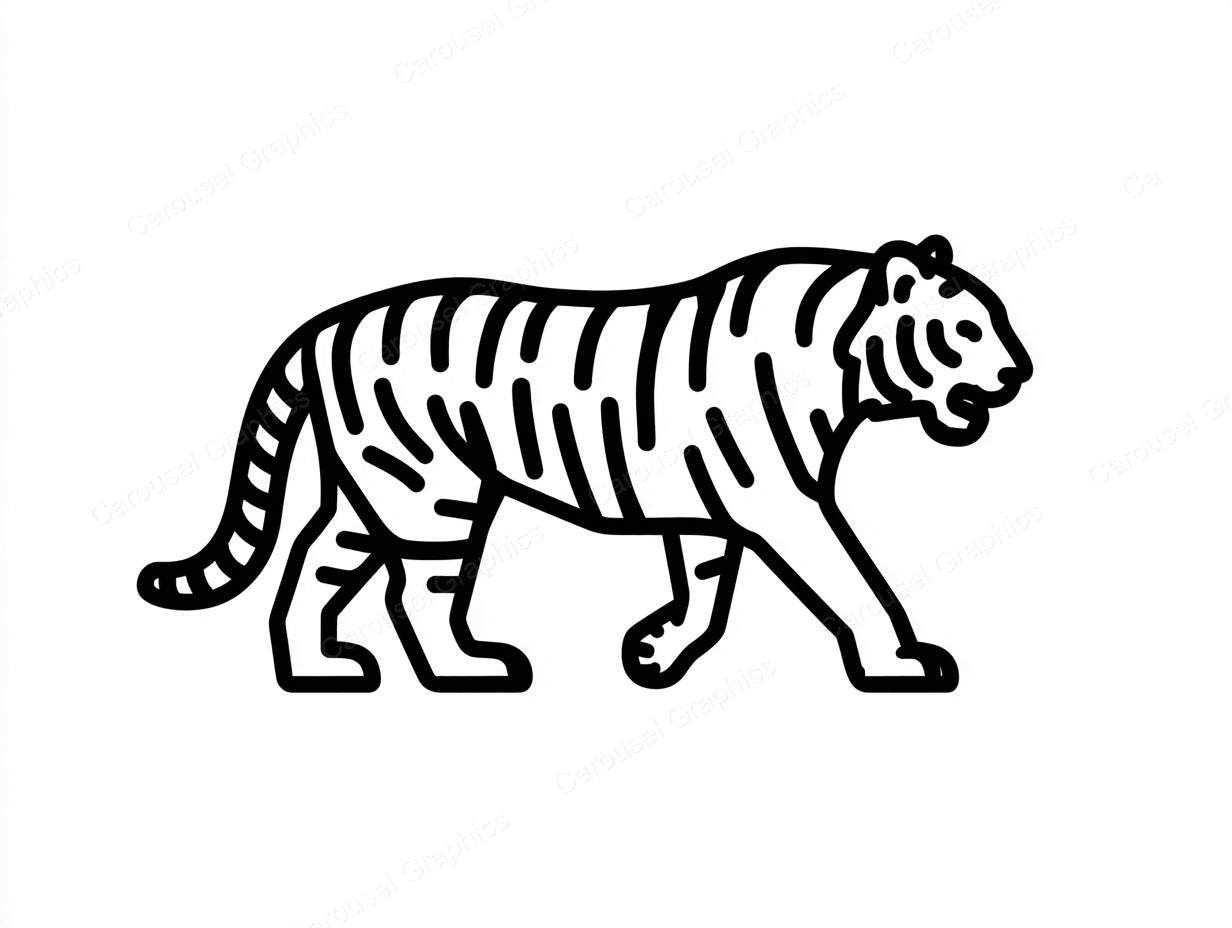 Tiger Vector Graphic preview