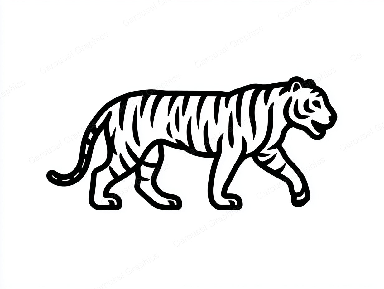 Tiger Vector Graphic preview
