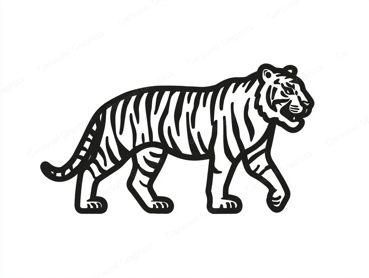 Tiger Vector Graphic preview