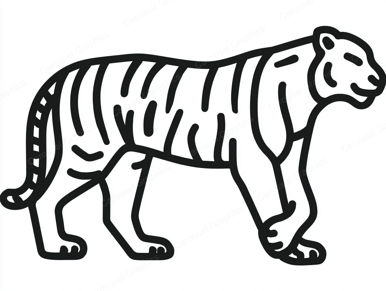 Tiger Vector Graphic preview