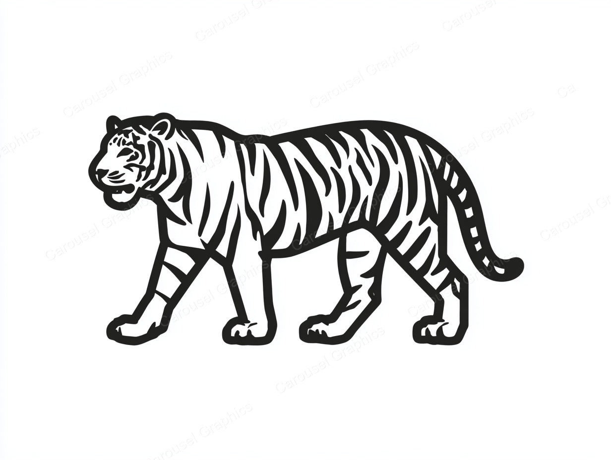 Tiger Vector Graphic preview