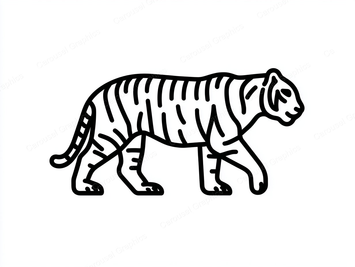 Tiger Vector Graphic preview