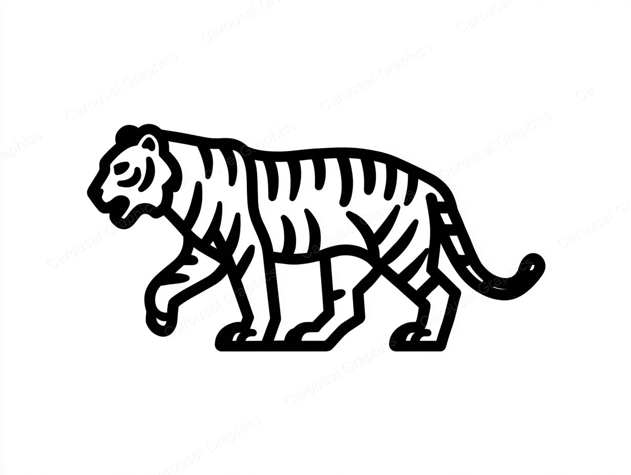 Tiger Vector Graphic preview