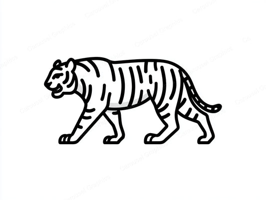 Tiger Vector Graphic preview