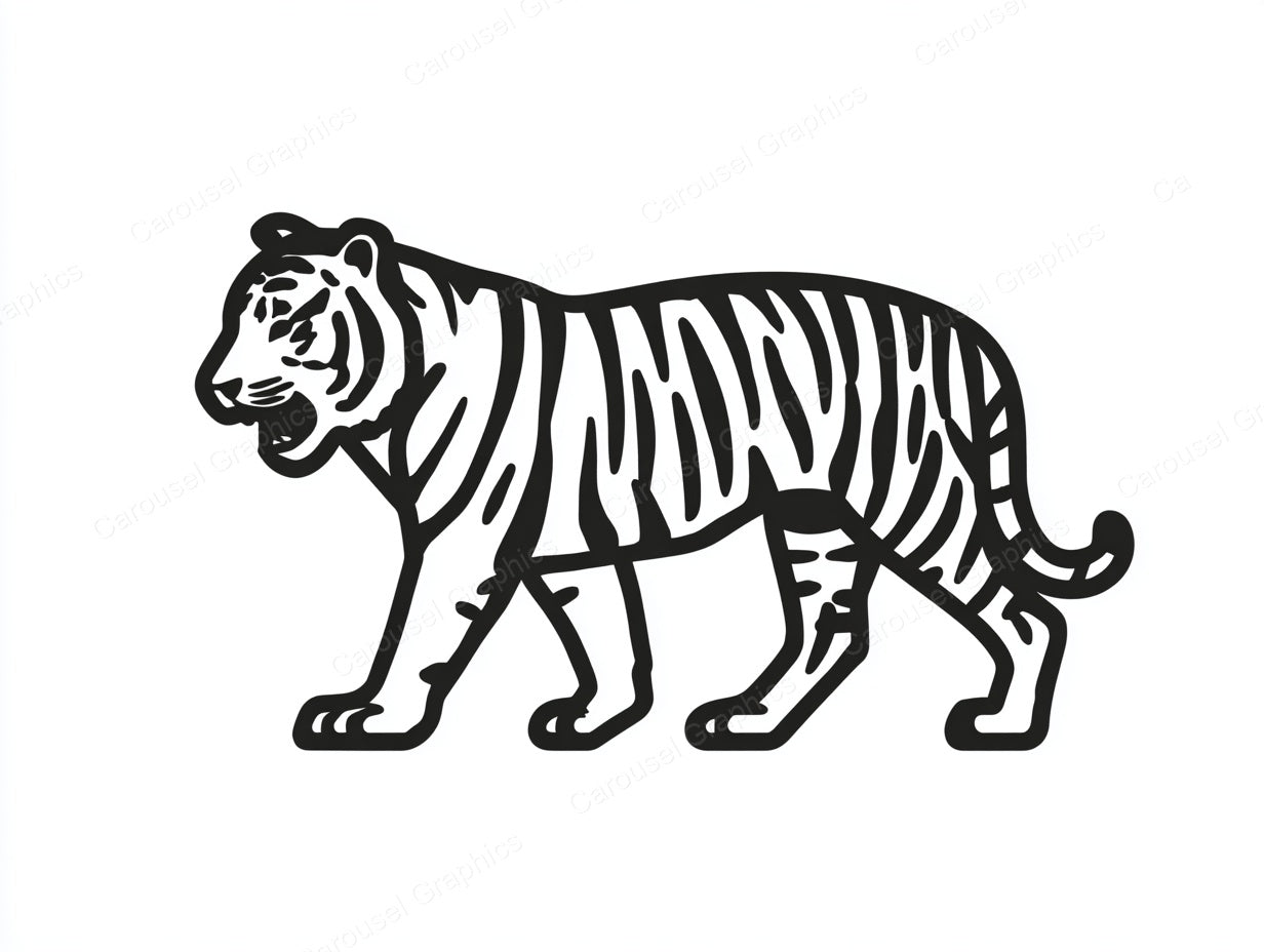 Tiger Vector Graphic preview