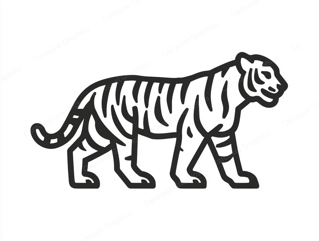 Tiger Vector Graphic preview