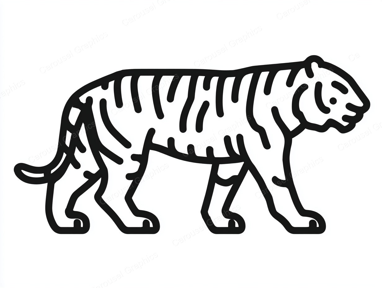 Tiger Vector Graphic preview