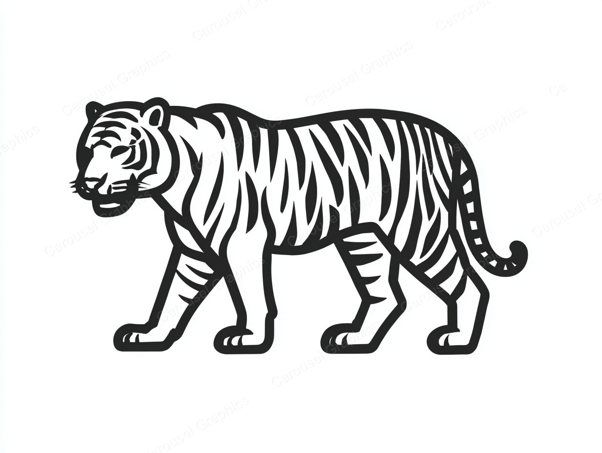 Tiger Vector Graphic preview