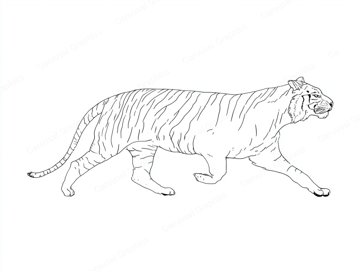 Tiger Vector Graphic preview