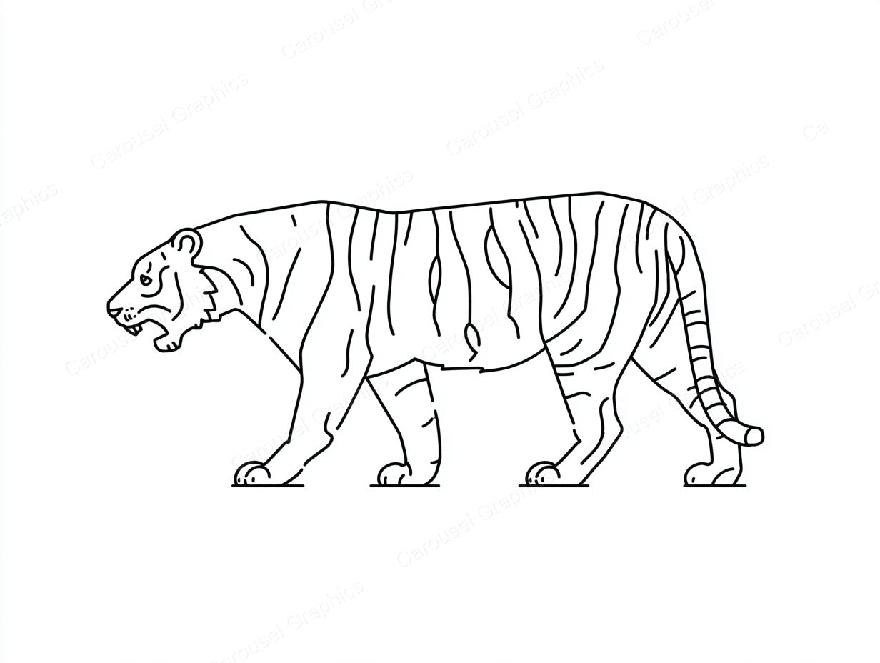 Tiger Vector Graphic preview