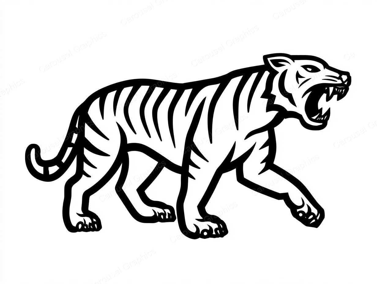 Tiger Vector Graphic preview