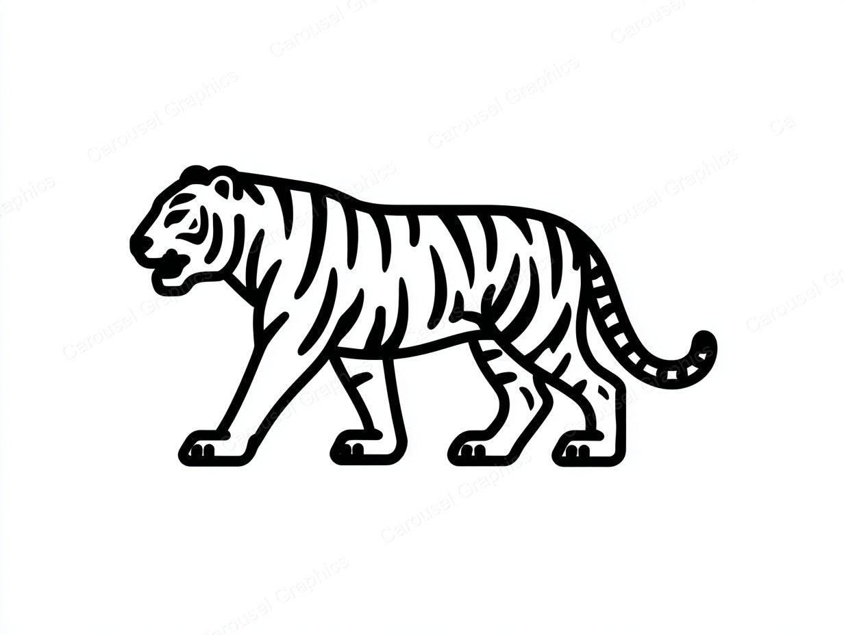 Tiger Vector Graphic preview