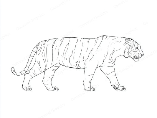 Tiger Vector Graphic preview