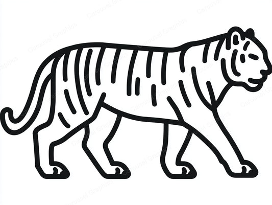 Tiger Vector Graphic preview