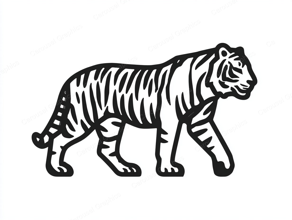 Tiger Vector Graphic preview