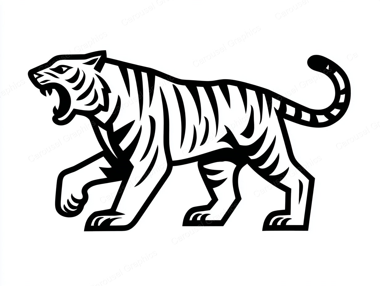 Tiger Vector Graphic preview
