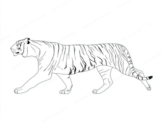 Tiger Vector Graphic preview