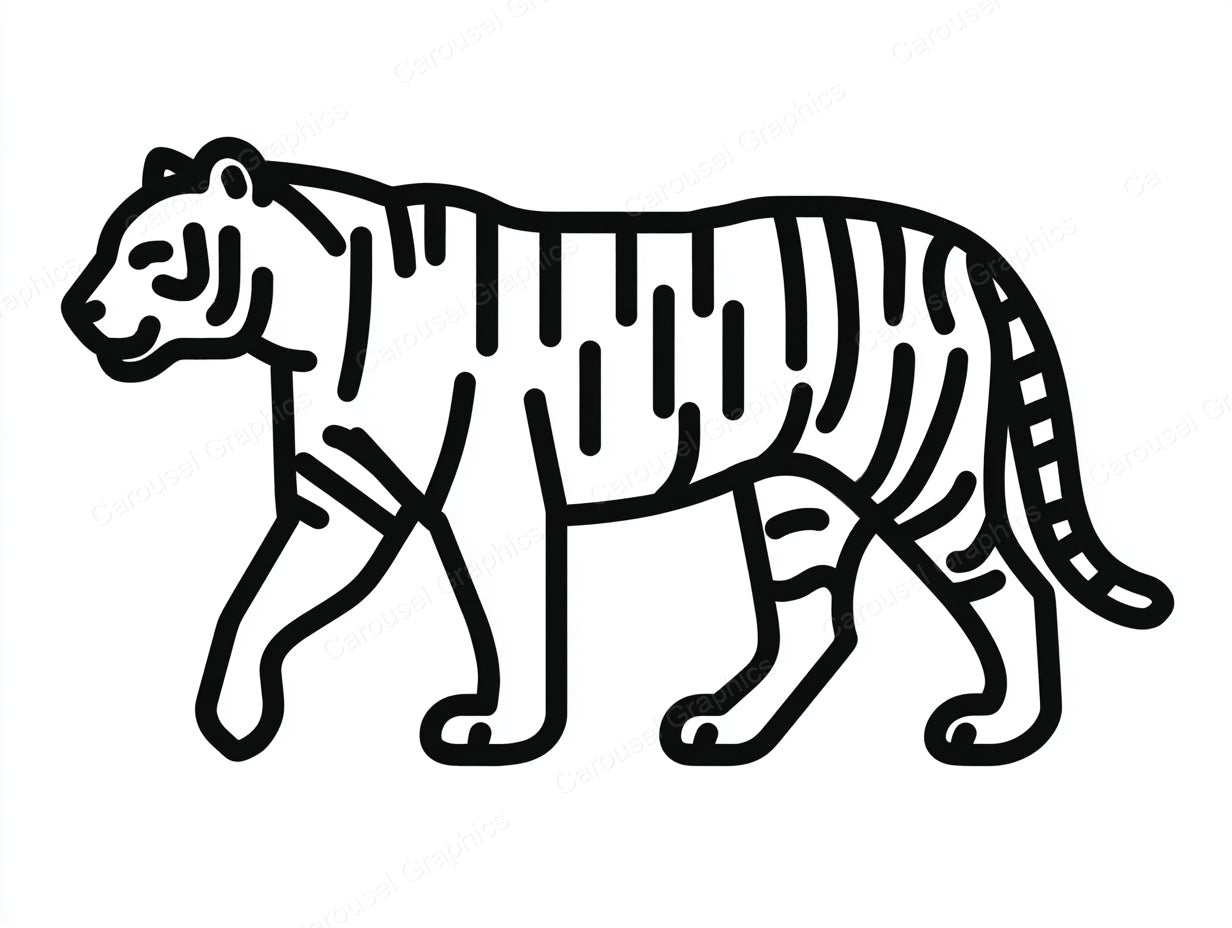 Tiger Vector Graphic preview