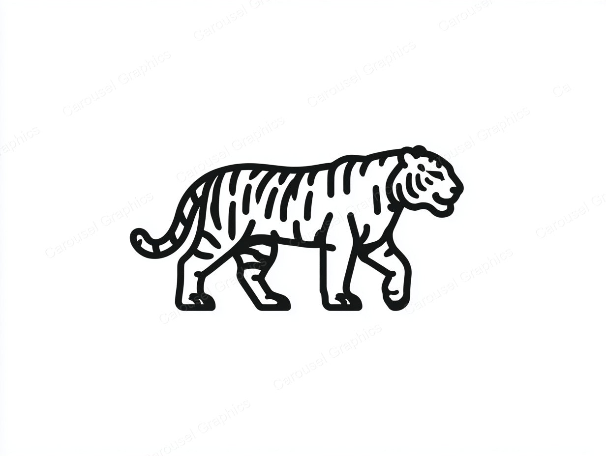Tiger Vector Graphic preview