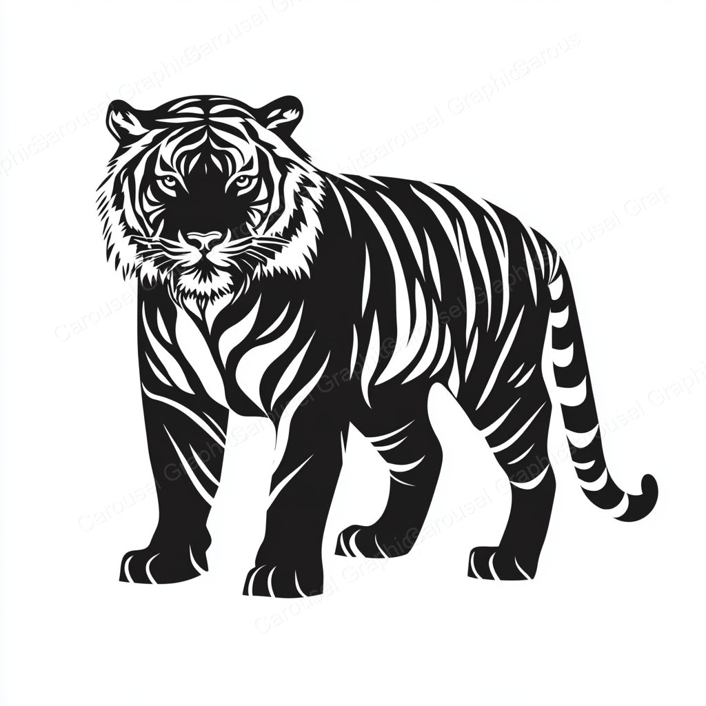 Tiger Vector Graphic preview