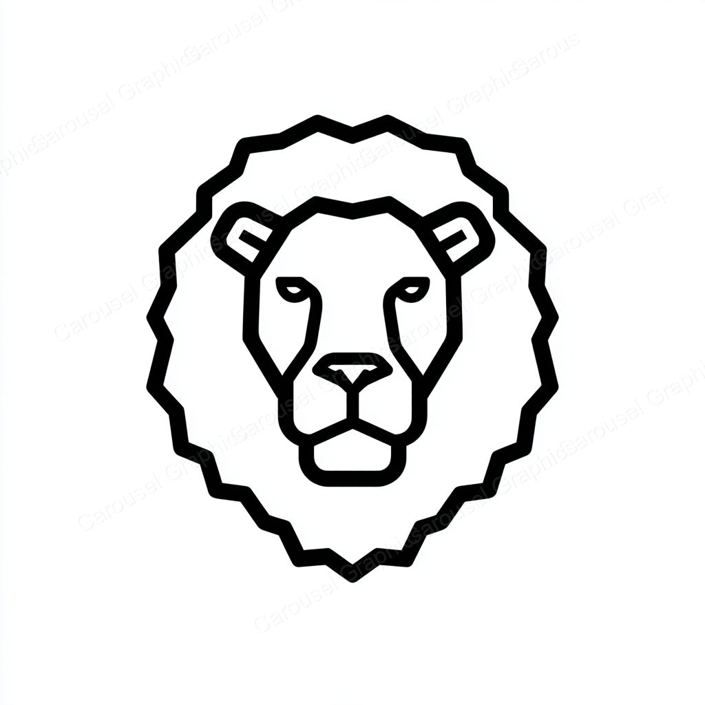 Lion Vector Graphic preview