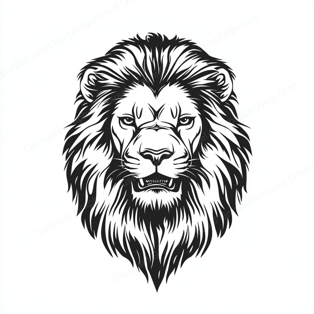 Lion Vector Graphic preview