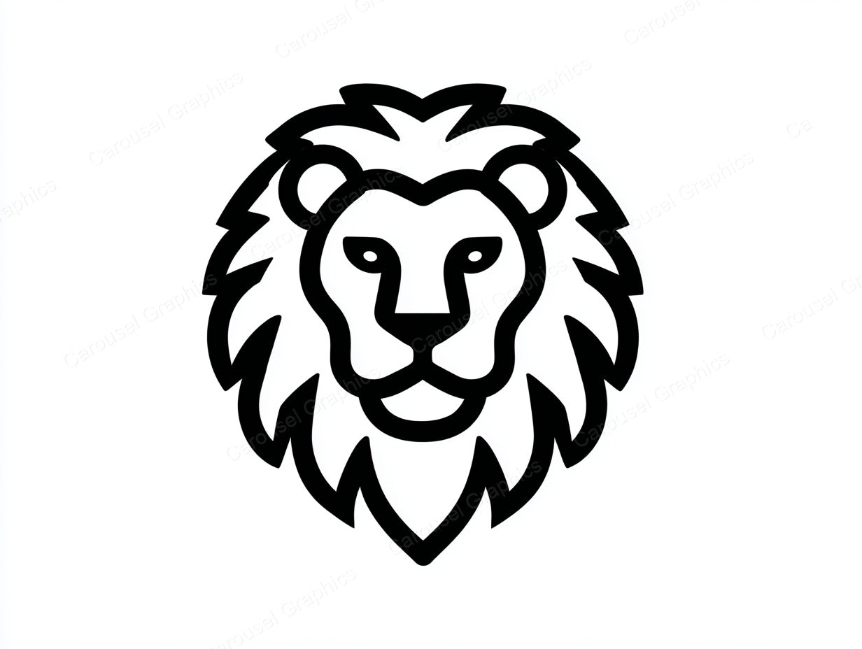 Lion Vector Graphic preview