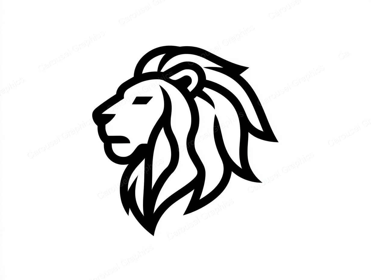 Lion Vector Graphic preview