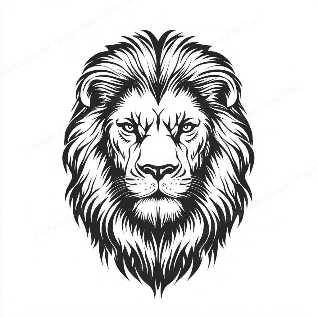 Lion Vector Graphic preview