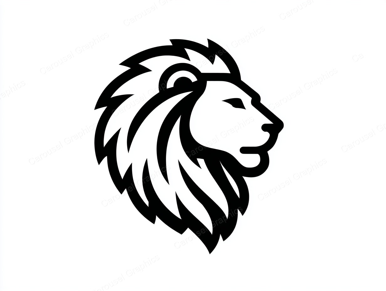 Lion Vector Graphic preview