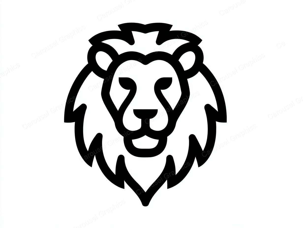 Lion Vector Graphic preview