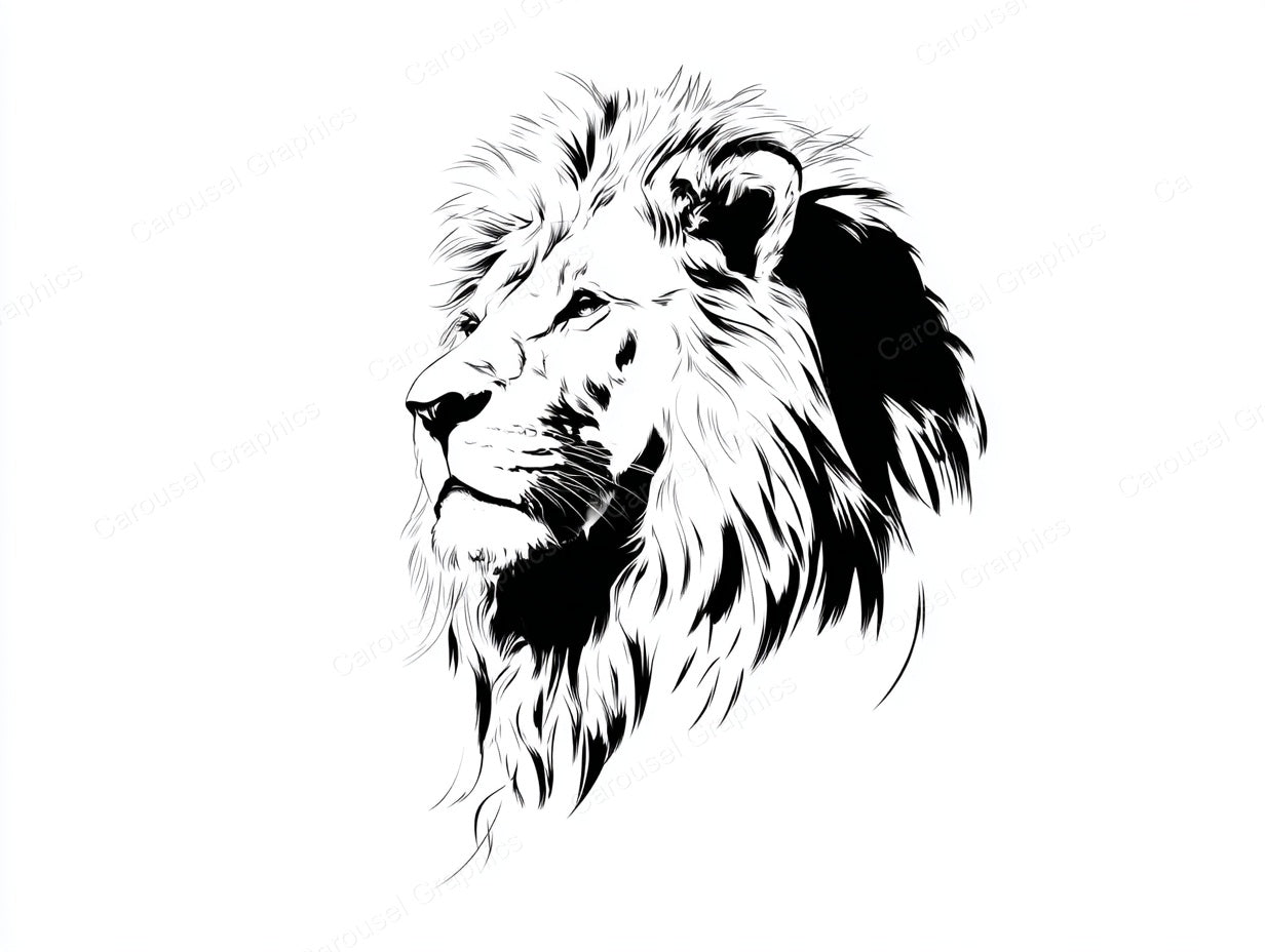 Lion Vector Graphic preview