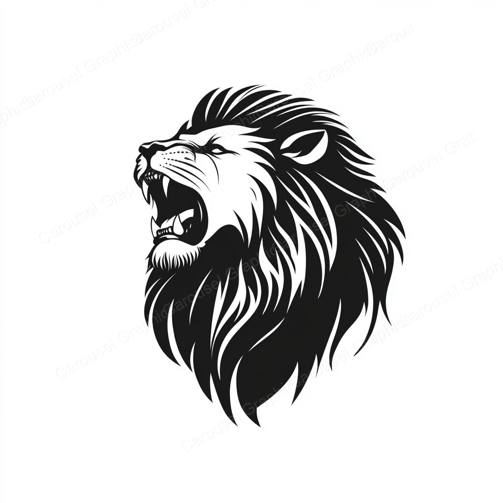 Lion Vector Graphic preview