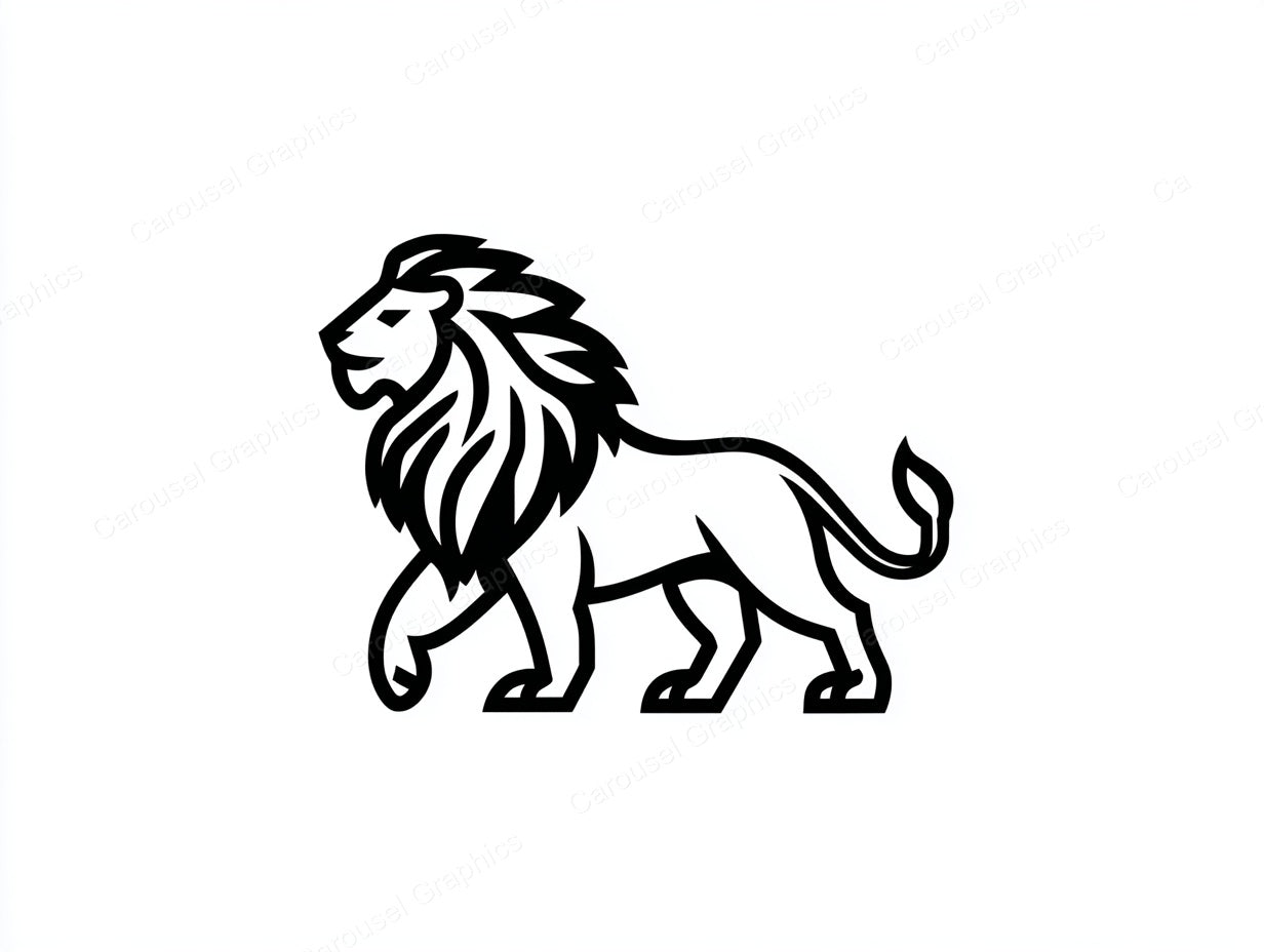 Lion Vector Graphic preview