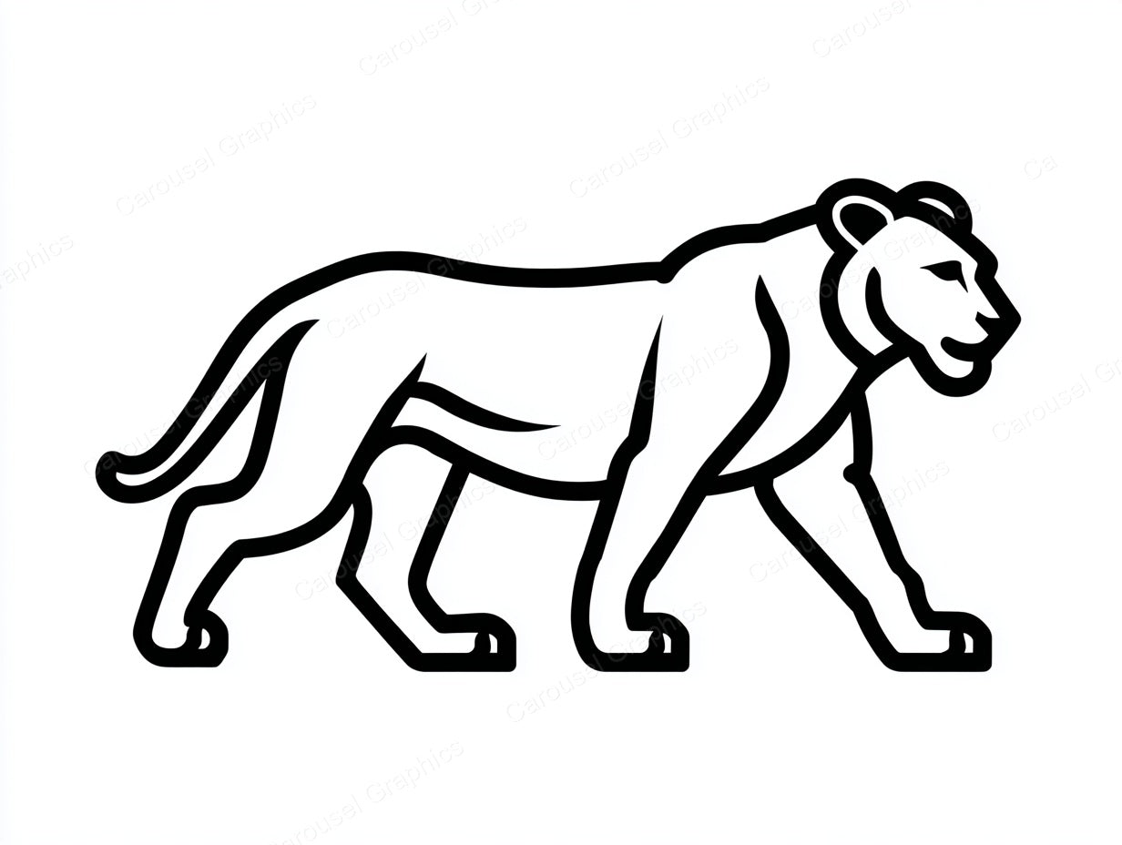 Lion Vector Graphic preview