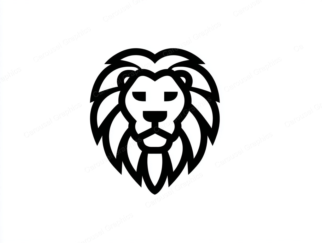 Lion Vector Graphic preview