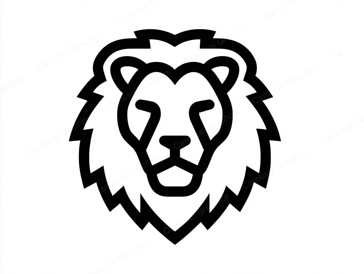 Lion Vector Graphic preview